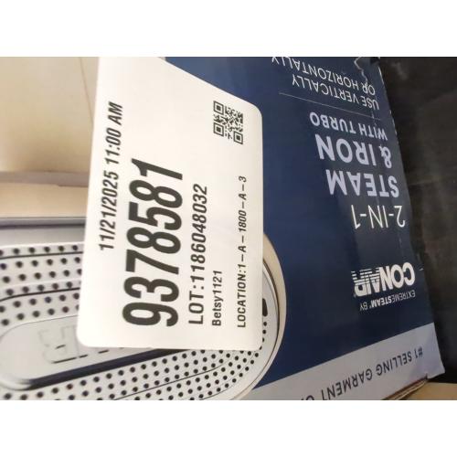 Conair Turbo Extreme Steam 2-in-1 Steam and Iron with Turbo