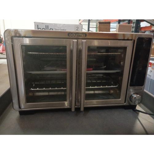 Gourmia XL Digital Air Fryer Toaster Oven with Single-Pull French Doors