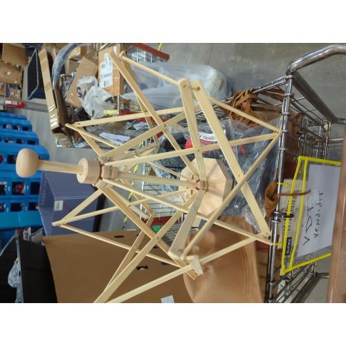 Olikraft Wooden Yarn Swift | Lightweight Reverse Yarn Umbrella Swifts | Ball Swift | Skein Winder | No Clamp Required (Patented)