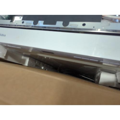 Midea MDF18A1AWW Built-in Dishwasher with 8 Place Settings, 6 Washing Programs, Stainless Steel Tub, Heated Dry, Energy Star, White