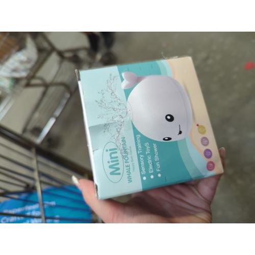 Gigilli Baby Bath Toys, Light Up Whale Bath Toy Sprinkler for Kids Boy Girl