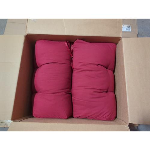51.2x19.7 Indoor/Outdoor Bench Cushion Cotton Garden Furniture Loveseat Cushion, Patio Wicker Seat Cushions for Lounger Garden Furniture Patio Lounger Bench (Red)