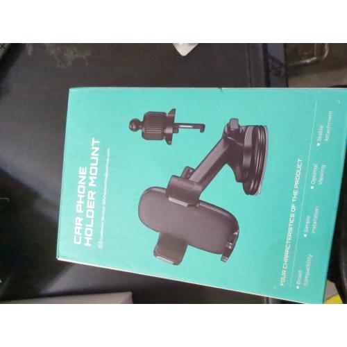 Romuto Car Phone Holder Mount【2025 Ultimate Suction】 Phone Mount for Car Cell Phone Holders for Your Car Accessories for Women Men Dashboard/Windshield/Vent/Wall Mounts Truck Stand for iPhone Samsung