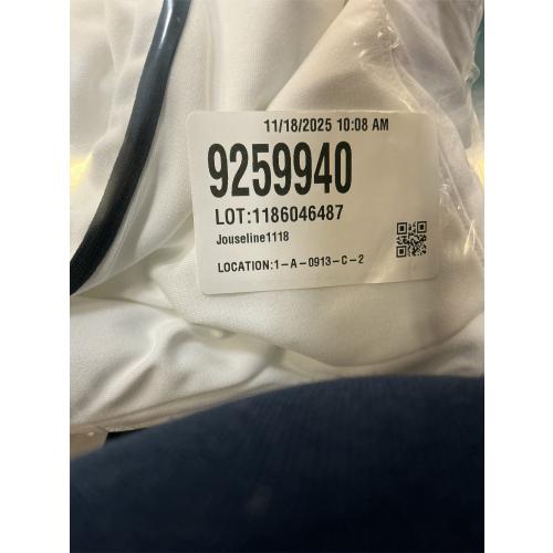 3XL Nike Mens Team Vapor Select Piped Pants, White/Black,