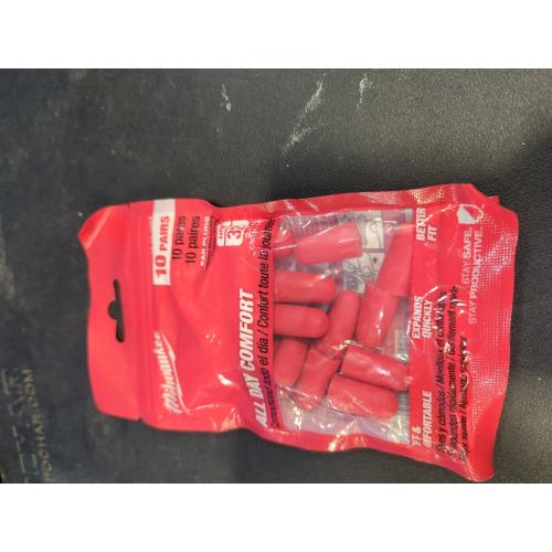 48-73-3001 For Milwaukee 48-73-3001 Ear Plugs 10 Pairs