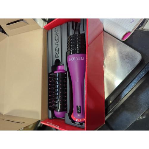 REVLON One-Step Volumizer Hair Dryer and Styler | Less Frizz, More Shine, and Less Heat Damage for Fast and Easy Salon-Style Blowouts, for All Hair Types and Lengths (Burgandy)