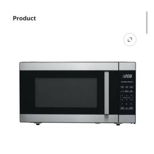 Hamilton Beach 1.6 cu ft. Sensor cook countertop microwave oven