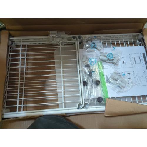 MZG 220 lbs 2 Tier Storage Rack Metal Wire Shelving Unit, Storage Standing Household Shelf Organizer for Laundry Bathroom Kitchen Pantry Closet Basement Utility Room, Black 11.8 D x 27.6 W x 23.4 H