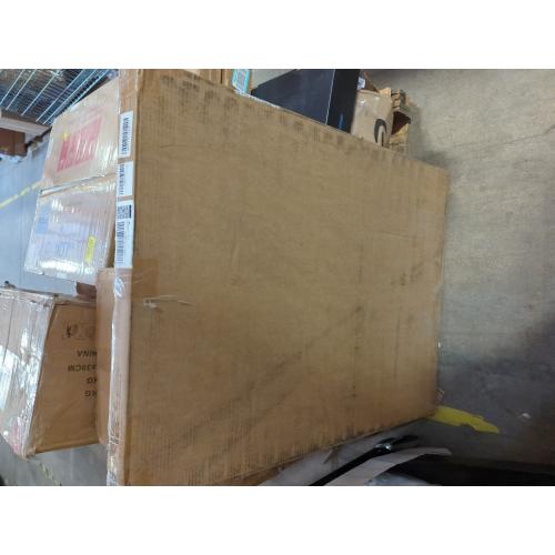 TETOTE Brushed Nickel Mirror for Bathroom Sink 24 x 32 Beveled Frame Brushed Nickel Vanity Rectangle Mirror for Bathroom Wall, Modern Farmhouse, Tempered Glass, Shatterproof, Stronger Frame