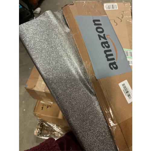 DUOFIRE Window Privacy Film, Sparkling Frosted Glass Window Film, UV Blocking Non-Adhesive Static Cling Windows Clings, No Glue Removable Windows Coverings for Home Office Bathroom, 23.6 X 78.7 inch