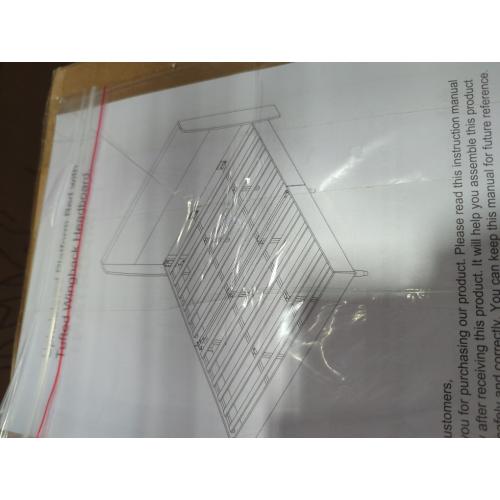 King Bed Frame Cream With Wingback