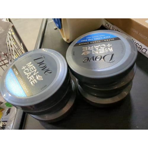 6 Pack Dove Beauty for Men Body Cream - 2.5oz