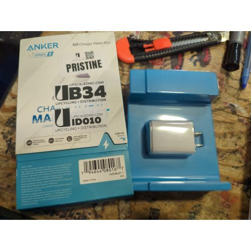 Anker 2-Port PowerPort III 40W Nano Pro Duo USB-C Power Delivery Wall Charger - White