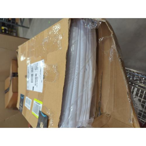 WHITE PureFit 6 Pack Rectangle White Table Cloths 60 x 102 Inch for 6Ft Tables, Stain and Wrinkle Resistant Table Linens for Home Use, Wedding, Party, Banquet and Camping