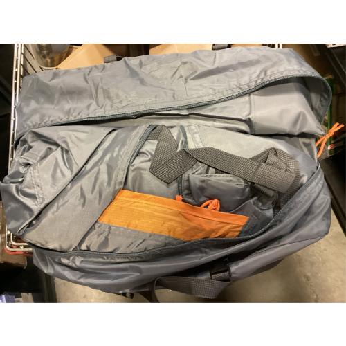 JOYTUTUS SUV Tent for Camping with Rainfly, Double Door Design Car Tent with Aluminum Poles, SUV Tailgate Tent with Waterproof PU2000mm Double Layer for 4-8 Person, Orange