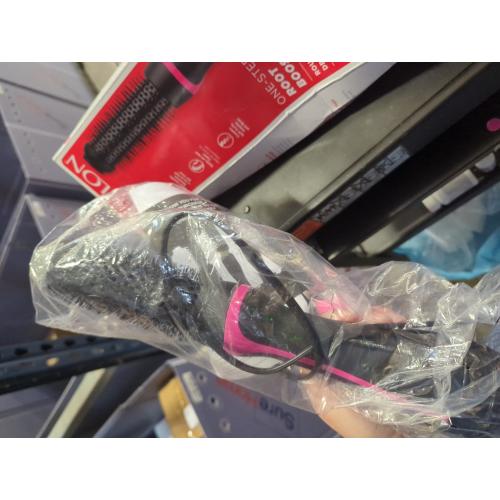 REVLON One-Step Root Booster Round Blow Dryer Brush and Hair Styler - Revive Styles, Boost Roots, and Add Volume to hair with this Hot Air Brush, 1 ½ inch Barrel (Black)