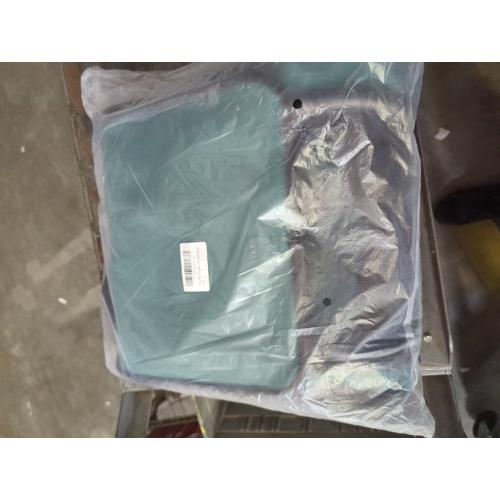 Expandable Foldable Dog Basket Backpack - Safe, Easy Travel Carrier for Small Pets (Green)