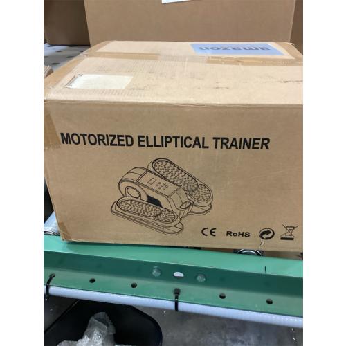 Under Desk Elliptical Exercise Machine, Ellipse Leg Exerciser as Seen on TV with Remote, 15 Adjustable Speed, Portable Leg Exerciser While Sitting for Seniors, Quiet Elliptical Machine for Home Office