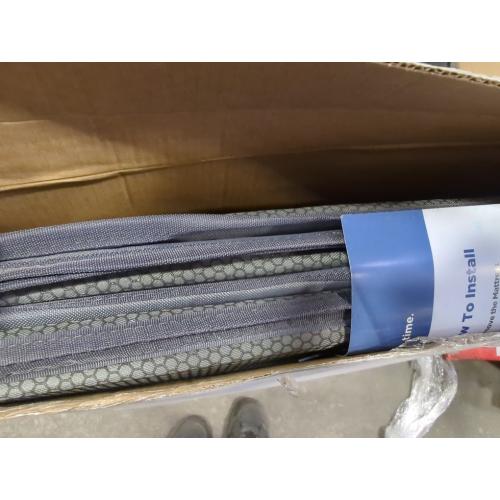 Size 76 x 80 Meliusly Premium 10mm Bunkie Board King Size (76x80'') Patent Pending Low Profile Bed Board Design - Breathable, Noise Minimizing, Moisture Resistant Bunkieboards, Low Profile Bed Support