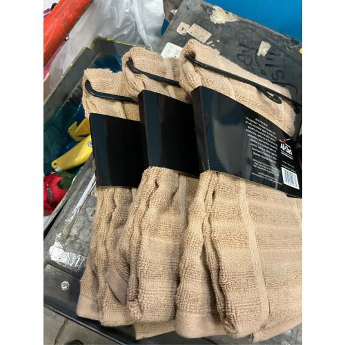 All-Clad Solid Kitchen Towel: Highly Absorbent, Super Soft Long Lasting - 100% Cotton, 17x30 Tea Towel for Cleaning & Drying Dishes, Pans, Glassware, or Countertops, (1-Pack), Cappuccino