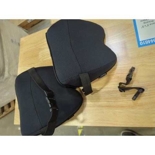 Crofy 2-Pack Car Neck Pillow, Softness Car Headrest Pillow for Driving with Adjustable Strap, 100% Memory Foam and Breathable Removable Cover, Comfortable Ergonomic Design, 4.7 Inches Thick