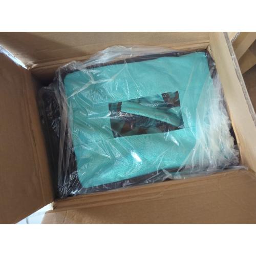 Light Blue Collapsible Wagon Cart Heavy Duty Foldable, Folding Beach Wagon with Big Wheels for Sand, Utility Grocery Cart with Side Pocket and Brakes for Sports Outdoor Activities, Light Blue