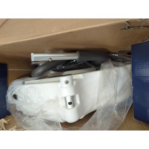 Carex E-Z Lock Raised Toilet Seat With Handles, 5 Toilet Seat Riser with Arms, Handicap Raised Toilet Seat For Seniors and Elevated Toilet Seat