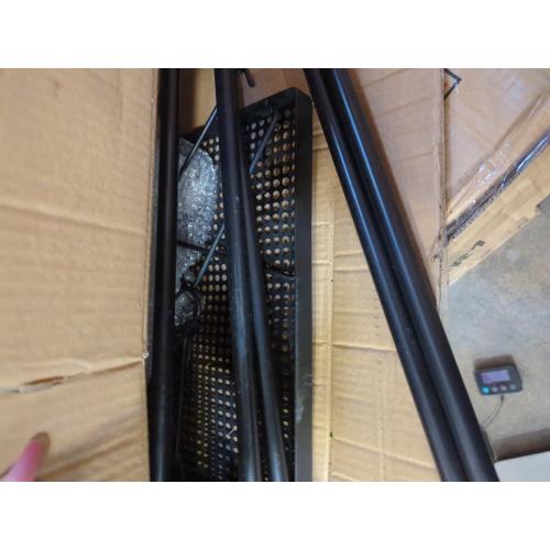 Campfire Swing Grill Stand Adjustable Grill Cooking Stand Hanging Rack with 8 Hooks and Accessories Campfire Cooking Equipment for BBQ Picnic Outdoor Party(Normal Tray)