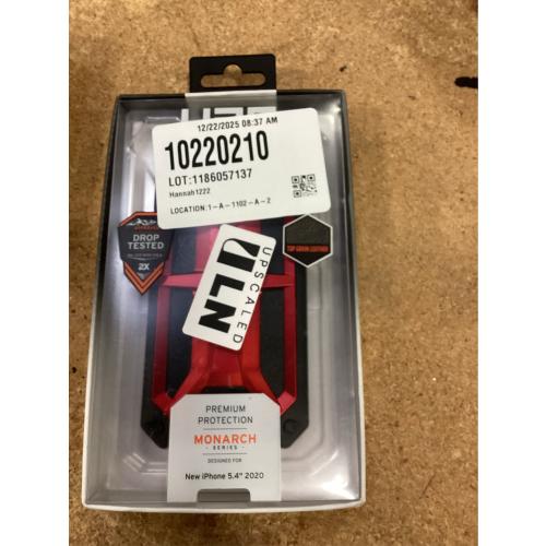 UAG - Monarch Series Hard Shell Case for iPhone 12 Mini - Crimson