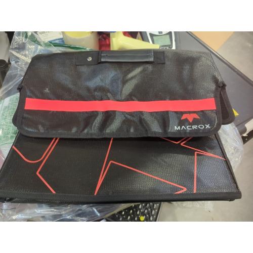 Size 16x12.6x6.5 Fireproof and Waterproof Document Bag with Lock, 6200℉ Insulated, Patented Enclosed Flap Design, Heavy Duty Fire Safe Storage Box for Documents, Files & Valuables, 16x12.6x6.5