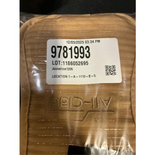 2packs All-Clad Premium Pot Holder & Hot Pad: Heat Resistant to 500 Degrees - 100% Cotton, 10x6.25 Hot Pad for Kitchen and Barbeque, (1-Pack), Cappuccino