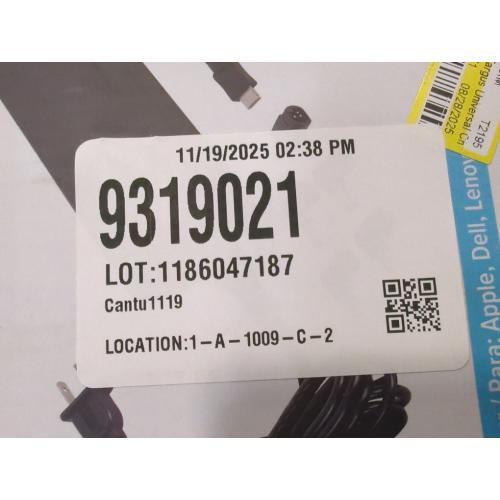 Targus Universal Charger Including all USB-C Devices - Black