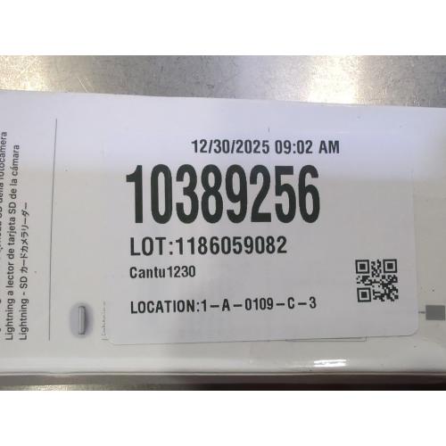 Apple Lightning to SD Card Camera Reader