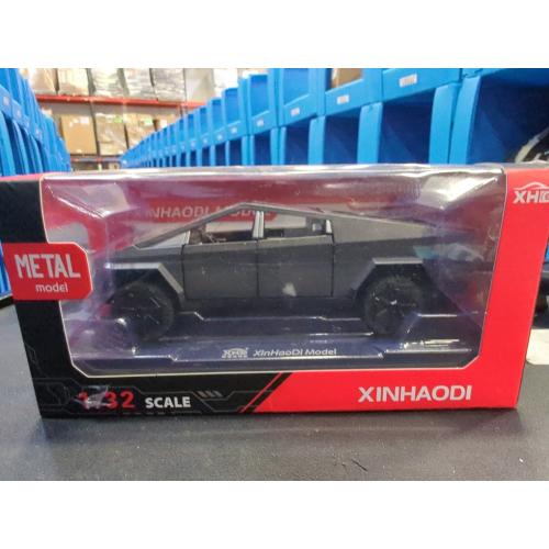 Black 1:32 Scale Toy Trucks Pickup Model Pull Back Pick-Up Truck with Sound and Light, Alloy Diecast Truck Toys for Kids Gift or Vehicles Model Collection Enthusiasts (1/32 Black Pickup)