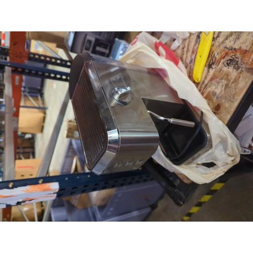 CASABREWS CM5418 Espresso Machine 20 Bar, Compact Espresso Maker with Steam Milk Frother, Stainless Steel Coffee Machine with 34oz Removable Water Tank for Cappuccino, Gift for Women or Men, Silver