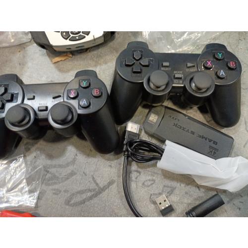 HRYYDS 2026 Retro Gaming Console Pro 4K HDMI with 40,000  Built-in Classic Video Games - Plug & Play Game Stick for TV with 2 Wireless Controllers | 23 Emulator Support 64GB