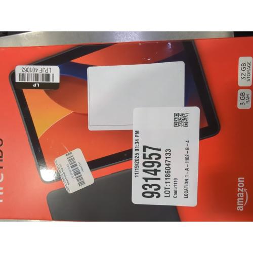 Amazon Fire HD 8 tablet (newest model), 8” HD Display, 3GB memory, 32GB, designed for portable entertainment, Black