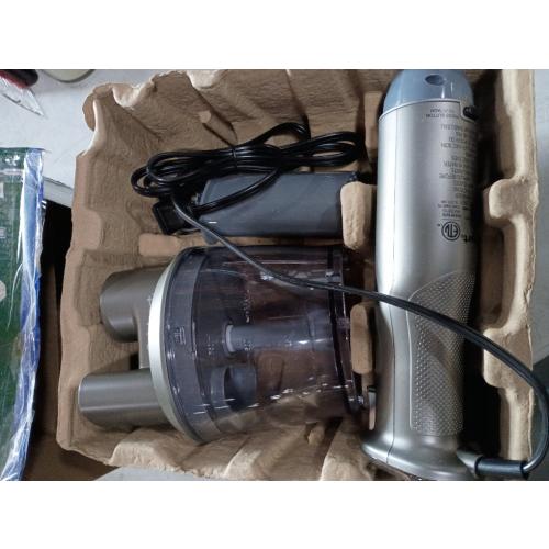 Cuisinart HB‑400PC Variable Speed Immersion Blender with Food Processor