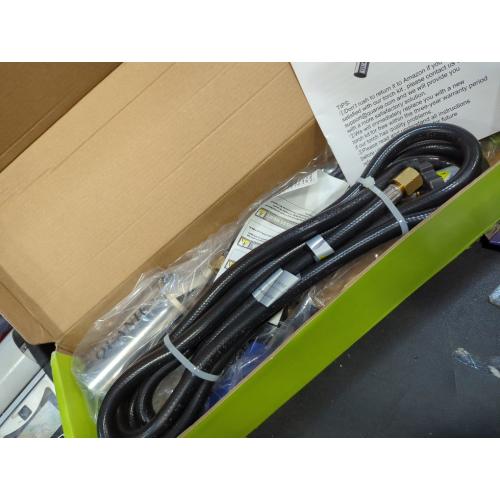Propane Torch Weed Burner Kit, 360,000 BTU Blow Torch with 10Ft Hose, Self Igniter Grill Torch for Weeding, Roof Asphalt, Melting Snow, Road Marking, Barbeque.             ***Tank Not Included****