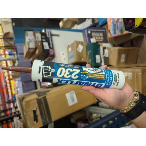 DAP Dynaflex 230 Brown Premium Latex Door/Siding/ Window Sealant 10.1 oz