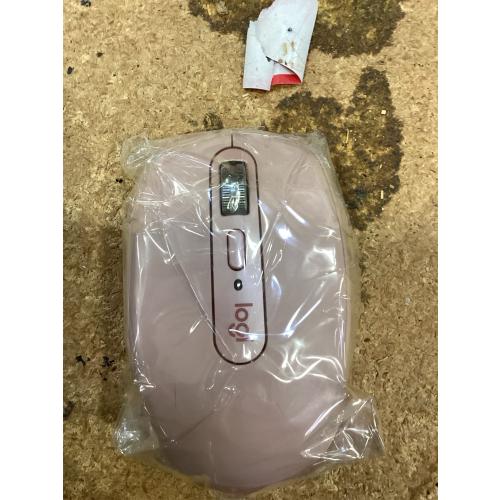 Logitech MX Anywhere 3S Compact Wireless Mouse, Fast Scrolling, 8K DPI Any-Surface Tracking, Quiet Clicks, Programmable Buttons, USB C, Bluetooth, Windows PC, Linux, Chrome, Mac - Rose