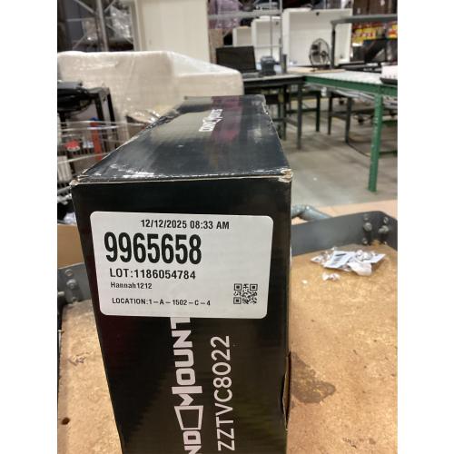 ZeboZap DIY Floating Shelf for Soundbars & Consoles | No Drill Pole Mount | Weatherproof | Black