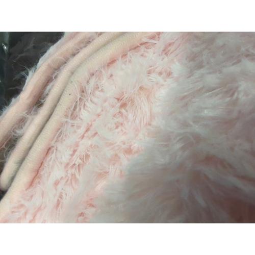OLANLY Area Rugs for Living Room Bedroom, Machine Washable 4x5.9 ft Soft Fluffy Shaggy Bedside Rug, Indoor Floor Carpet for Kids Girls and Boys, Dorms, Nursery Rooms, Home Decor Aesthetic, Pink