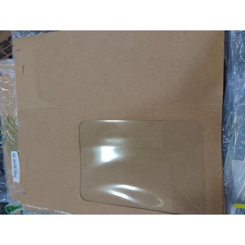 12Packs 10x10x5 Inches Brown Kraft Cake Boxes with Window, Gift Packing, Bakery Boxes, Dessert, Pastry, Cupcake, Pie Cookies, With Stickers,66 FT Twine (10 * 10 * 5 Inch, Brown)