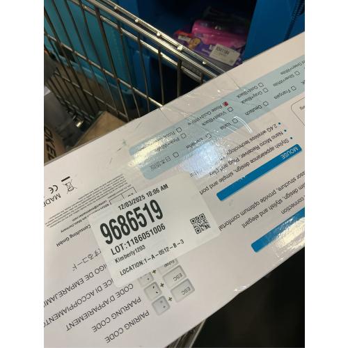 Wireless Keyboard and Mouse Ultra Slim Combo, TopMate 2.4G Silent Compact USB 2400DPI Mouse and Scissor Switch Keyboard Set with Cover, Batteries Included, for PC/Laptop/Windows/Mac - Rose Gold White