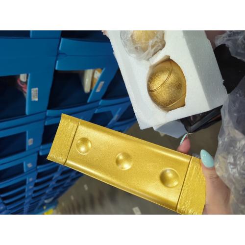 XMGZQ Small Decorative Tray and Orbs Balls Set,Gold Decorative Balls with Centerpiece Bowls for CoffeeTable,Living Room,TV Stand,Center Pieces Decoration for Table,Centro de Mesa de Comedor (Gold)