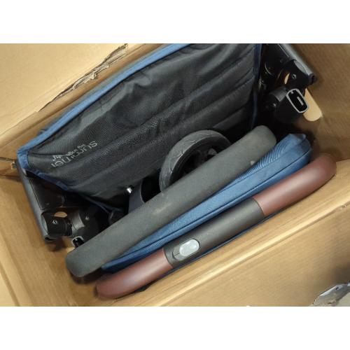 3Dquickclose CS  Compact Fold Stroller-Blue