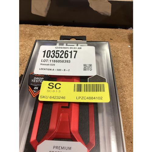 UAG - Monarch Series Hard Shell Case for iPhone 12 Mini - Crimson