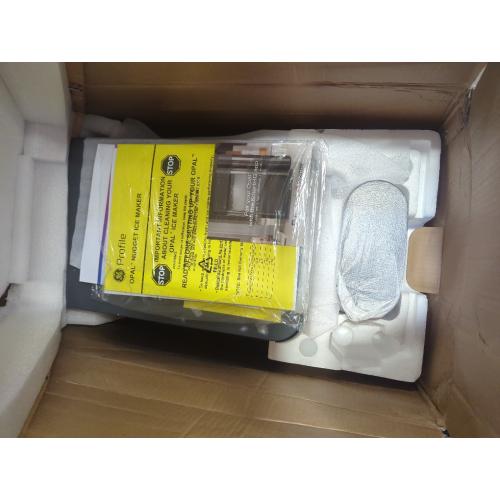 GE Appliances Opal 2.0 Ultra Nugget Ice Maker with Side Tank and Scale Inhibiting Filter Stainless Steel