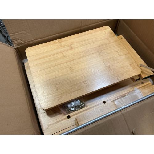 Bamboo Folding Step Stool with Sturdy Structure and Wide Stepping Surface for Safety, Multi-Purpose Foldable Step Ladder for Bathroom,Bedroom,Kitchen Step Stools for Kids & Adults, 400 lbs